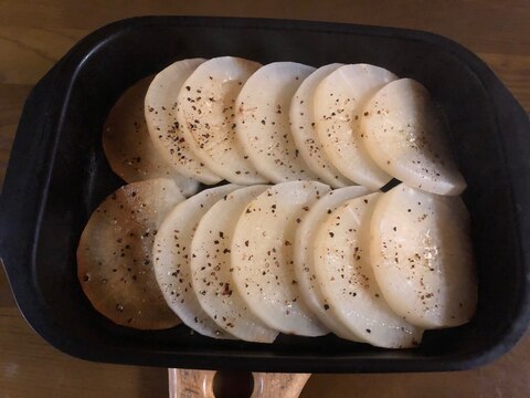 大根が甘い！グリル焼き